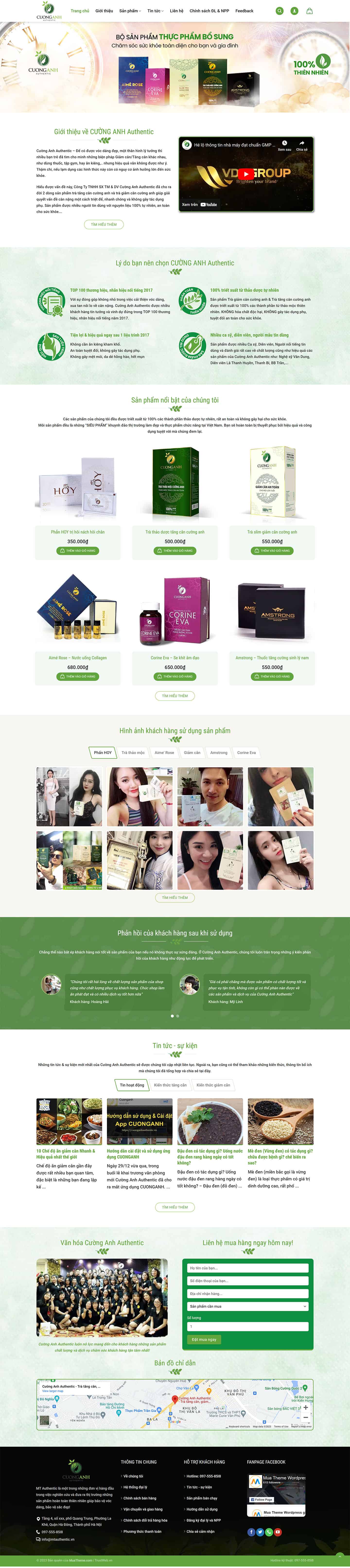 Theme bán hàng mỹ phẩm mẫu số 15 2 Theme bán hàng mỹ phẩm mẫu số 15 2