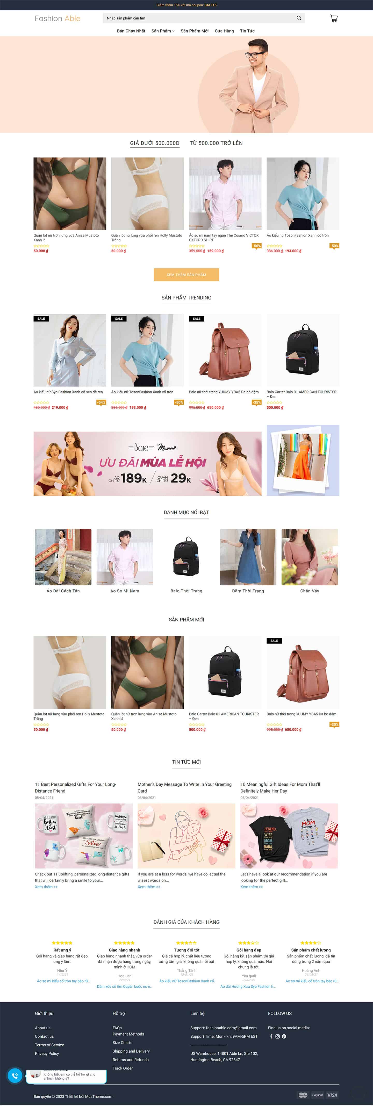 Theme bán hàng thời trang đẹp mẫu số 22 2 Theme bán hàng thời trang đẹp mẫu số 22 2