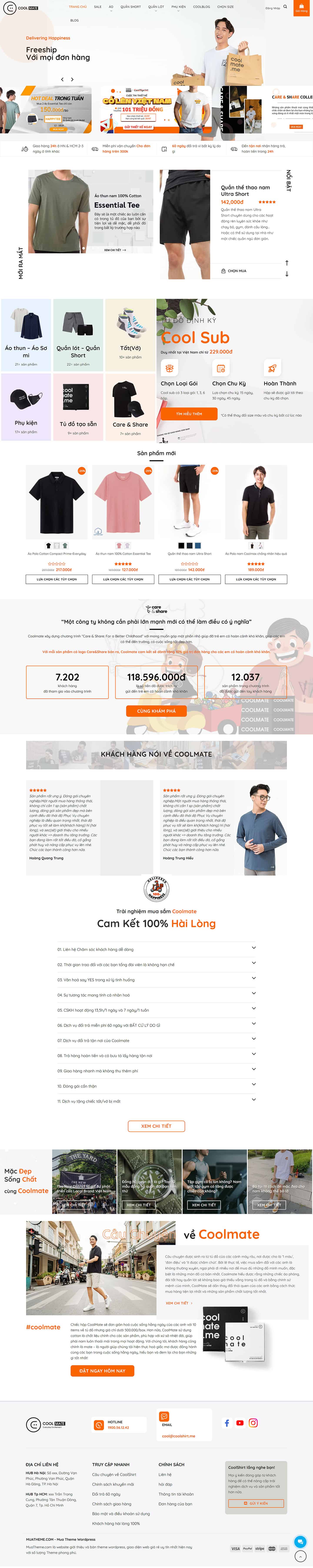 Theme bán hàng thời trang đẹp mẫu số 24 2