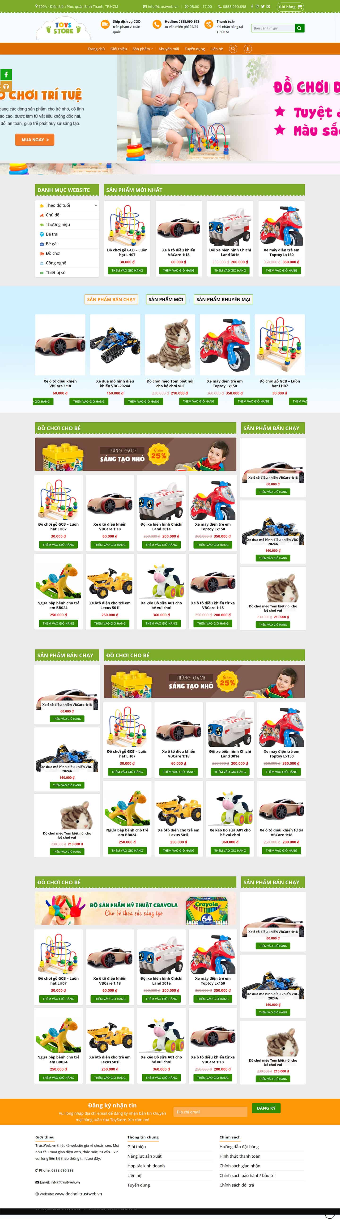 Theme bán hàng thời trang, đồ chơi trẻ em đã Việt Hóa 2 Theme bán hàng thời trang, đồ chơi trẻ em đã Việt Hóa 2