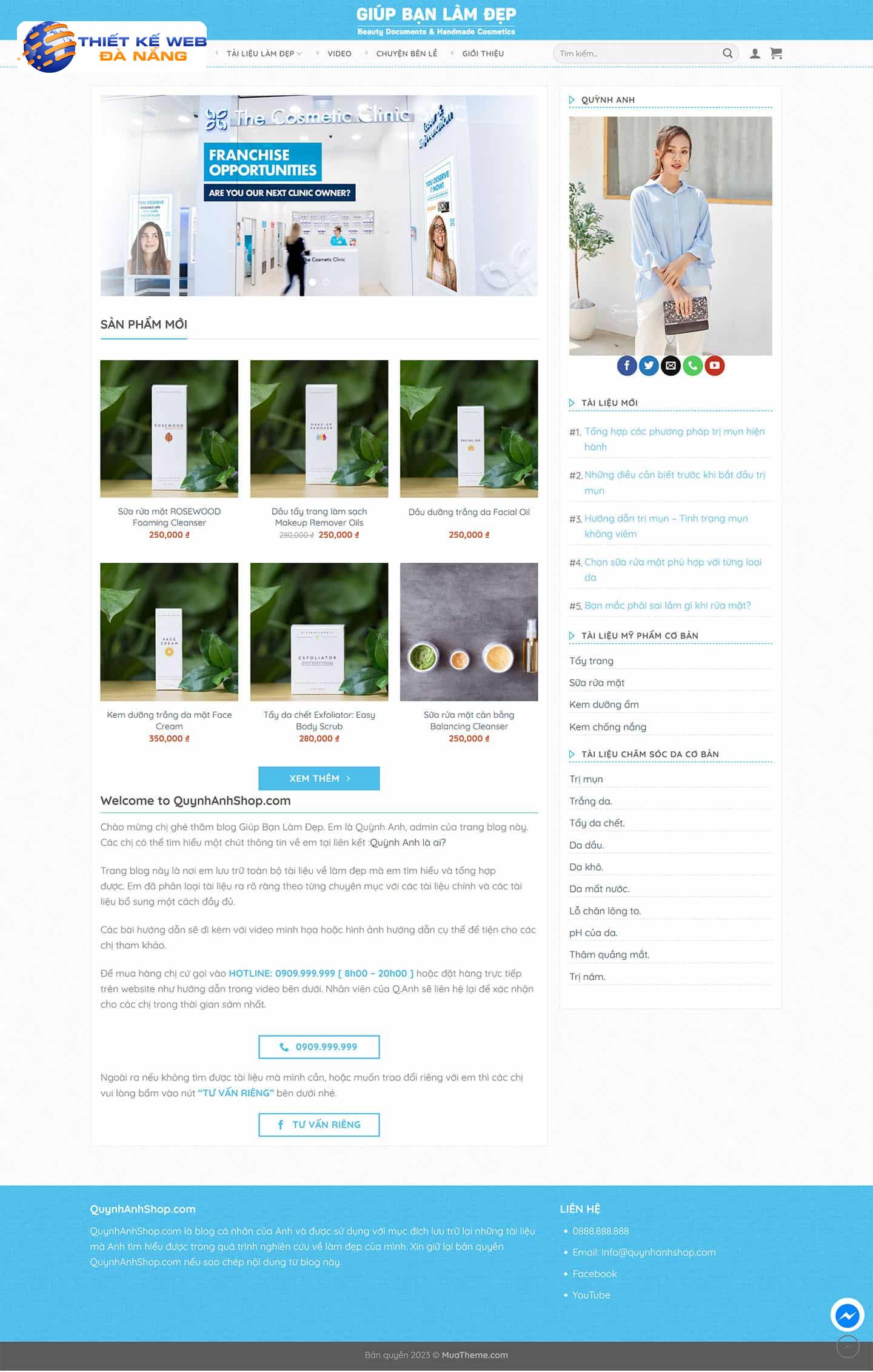 Theme bán mỹ phẩm – GiupBanLamDep 2 Theme bán mỹ phẩm – GiupBanLamDep 2