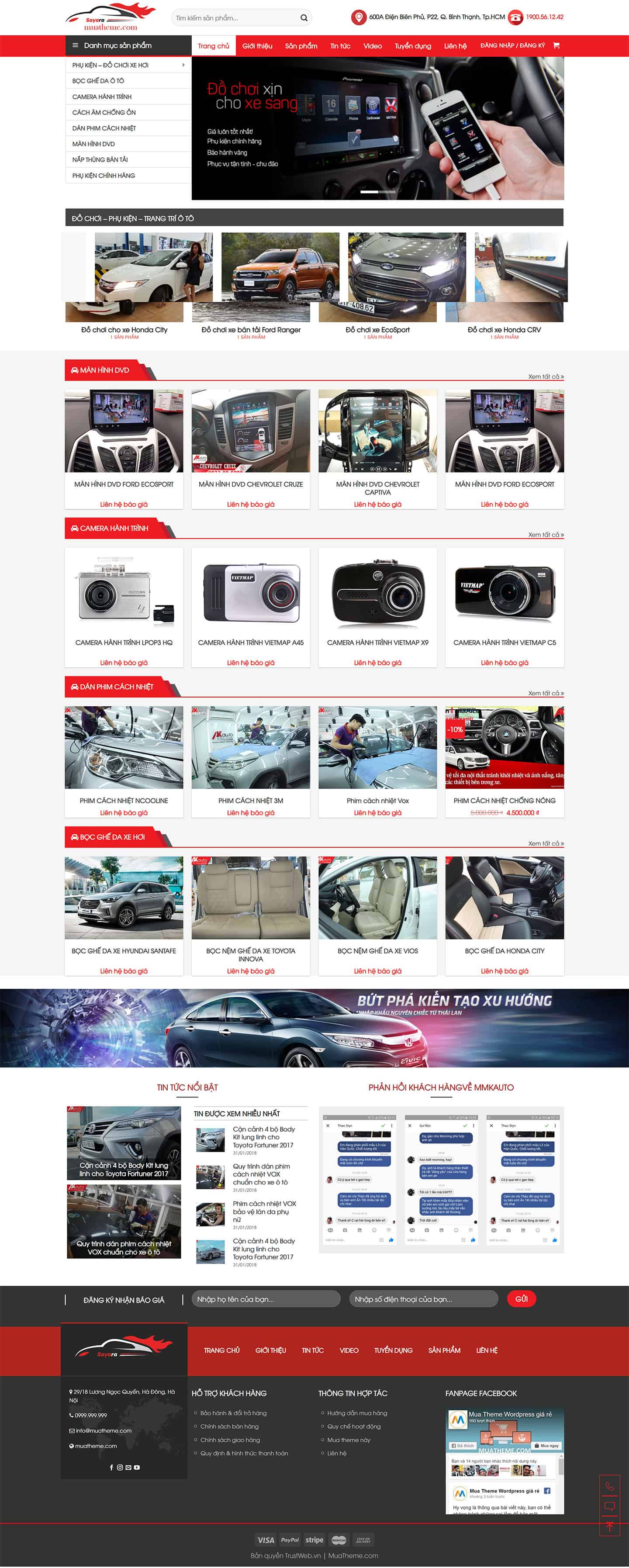 Theme bán phụ kiện xe hơi – Phụ kiện ô tô 2 Theme bán phụ kiện xe hơi – Phụ kiện ô tô 2