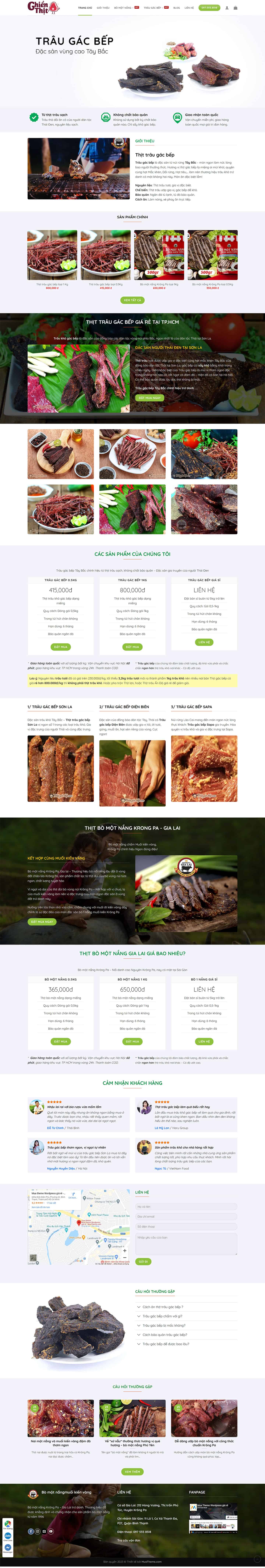 Theme bán trâu gác bếp, bò một nắng 2