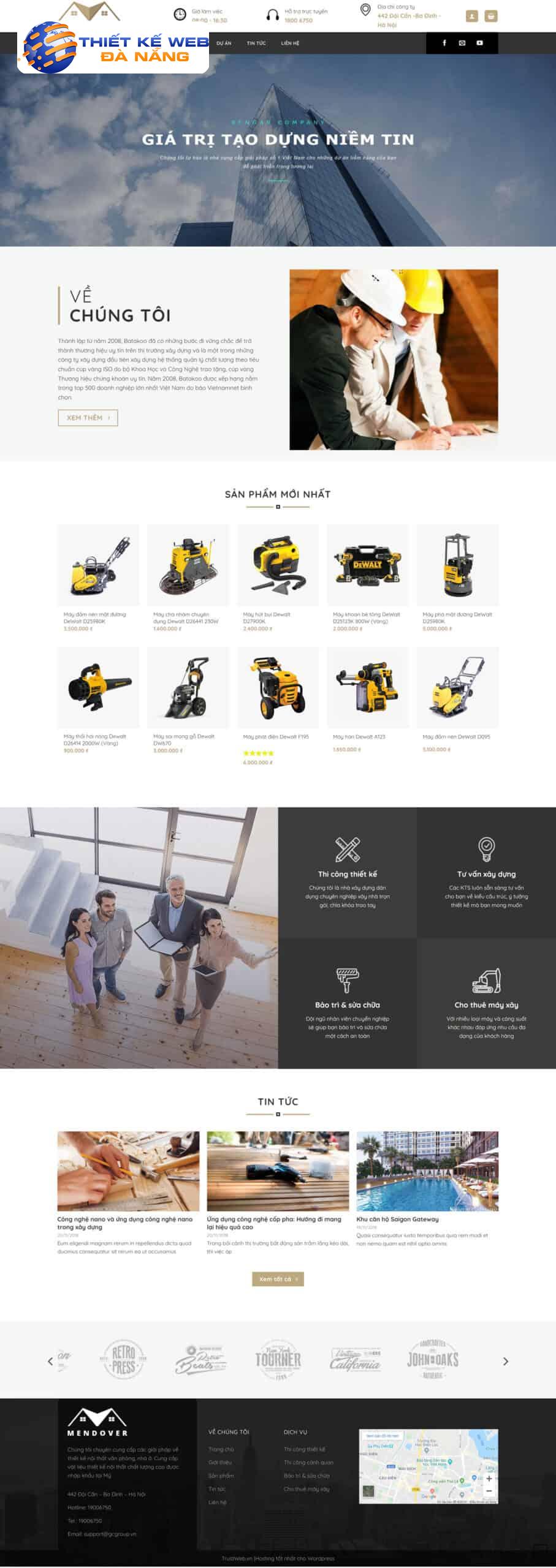 Theme công ty xây dựng đẹp tuyệt vời mẫu số 2 2 Theme công ty xây dựng đẹp tuyệt vời mẫu số 2 2