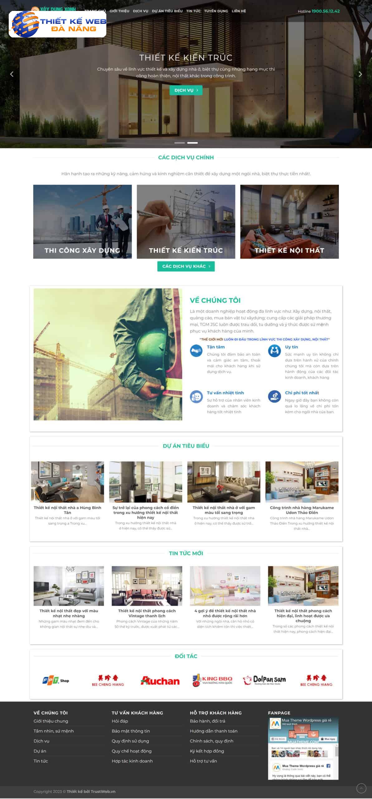 Theme công ty xây dựng mẫu số 4 2 Theme công ty xây dựng mẫu số 4 2