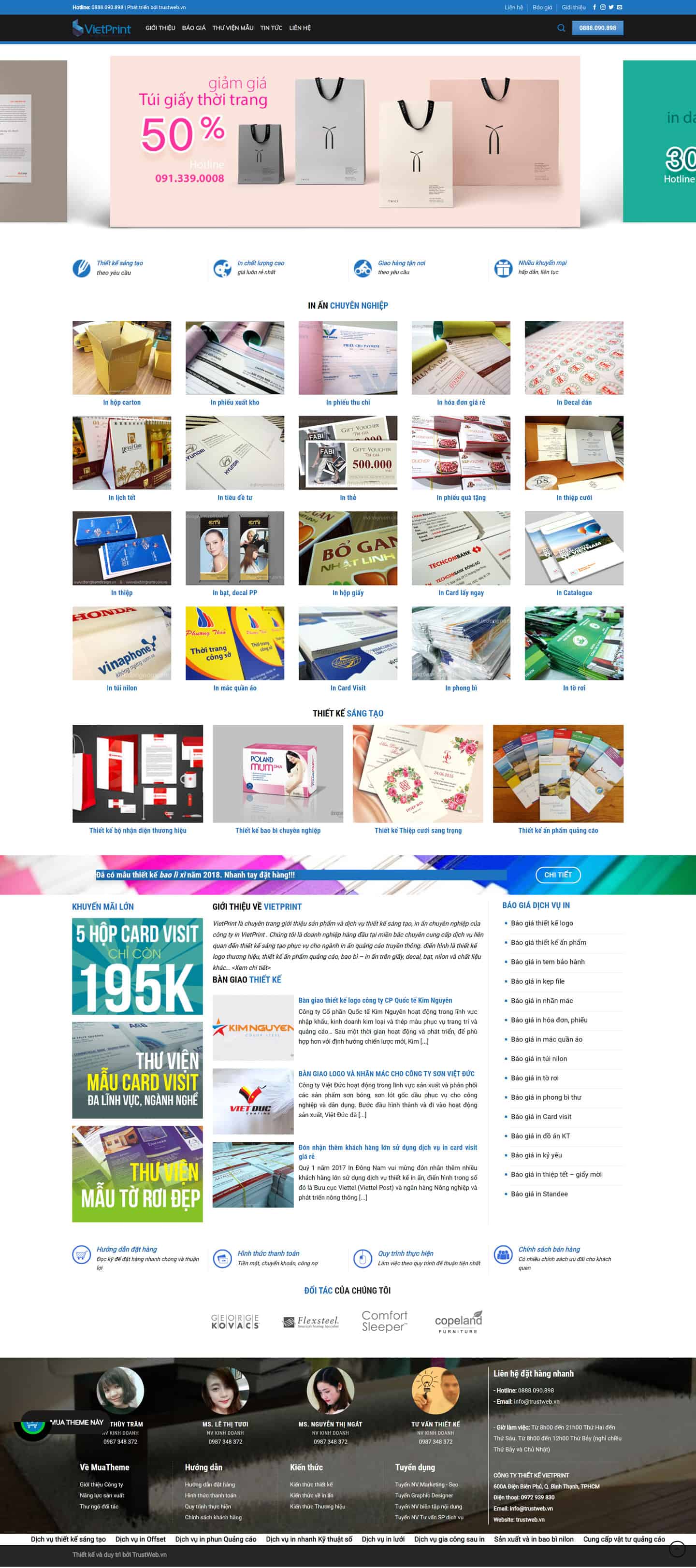 Theme dành cho công ty in ấn, thiết kế 2 Theme dành cho công ty in ấn, thiết kế 2