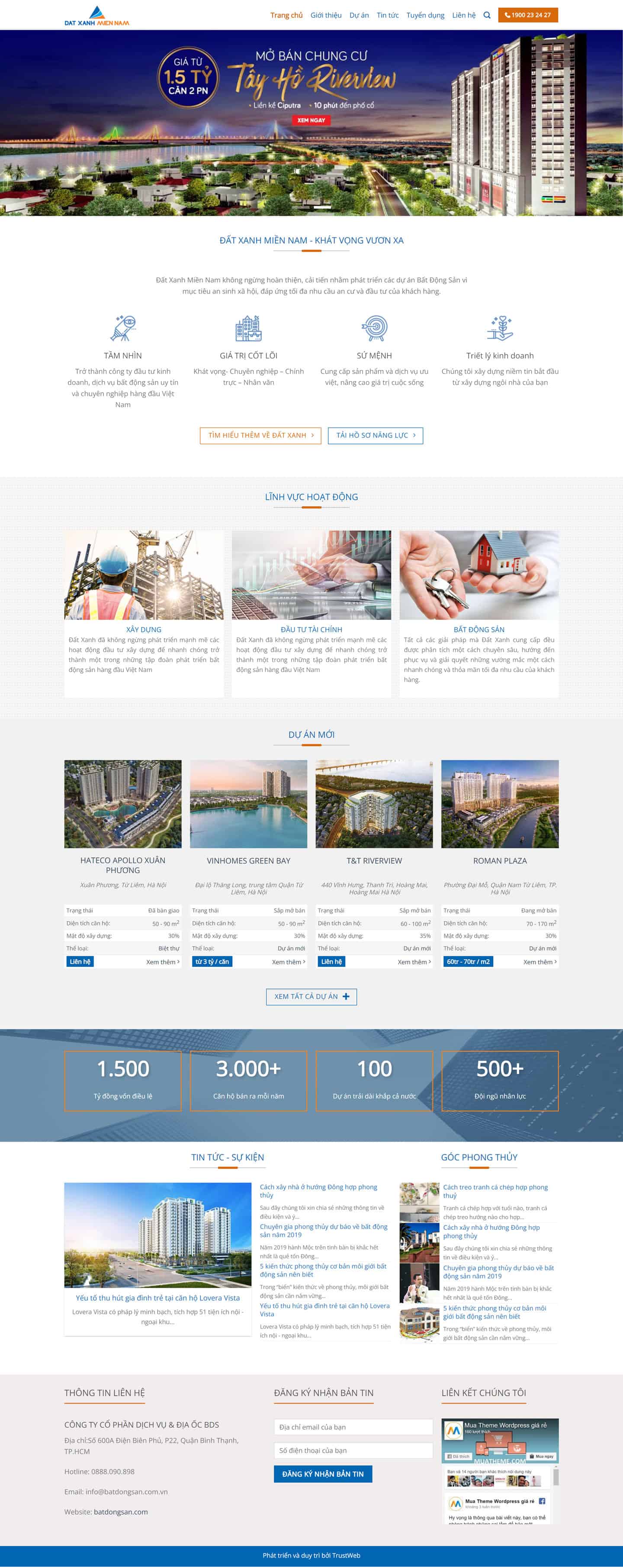 Theme giới thiệu công ty bất động sản 31 – DatXanh2 2