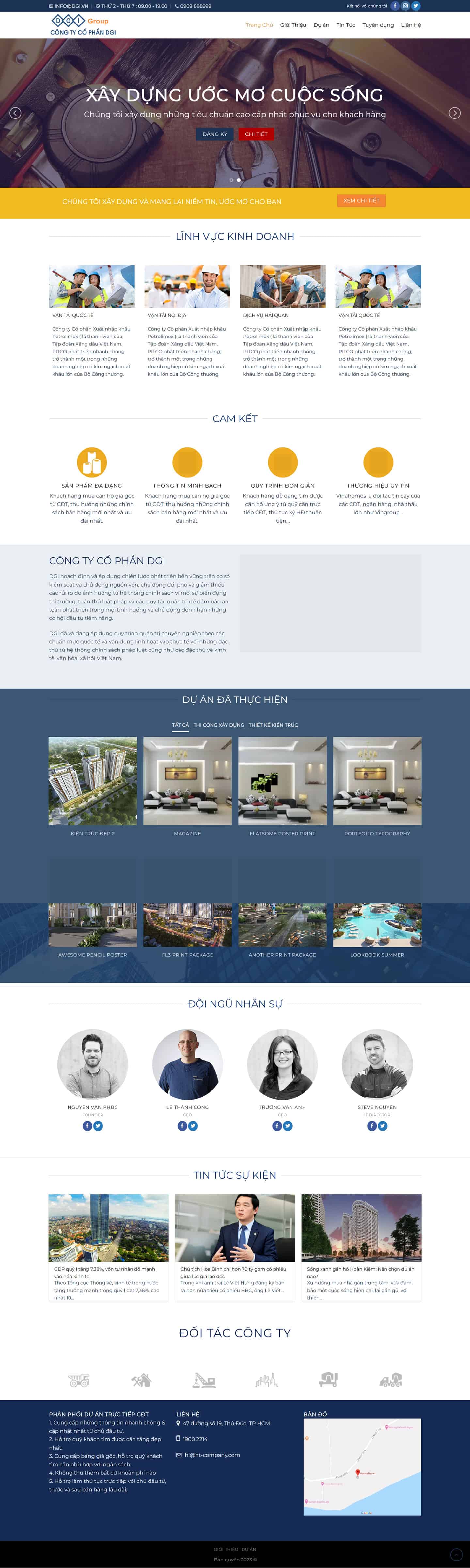 Theme giới thiệu công ty xây dựng 1 2 Theme giới thiệu công ty xây dựng 1 2