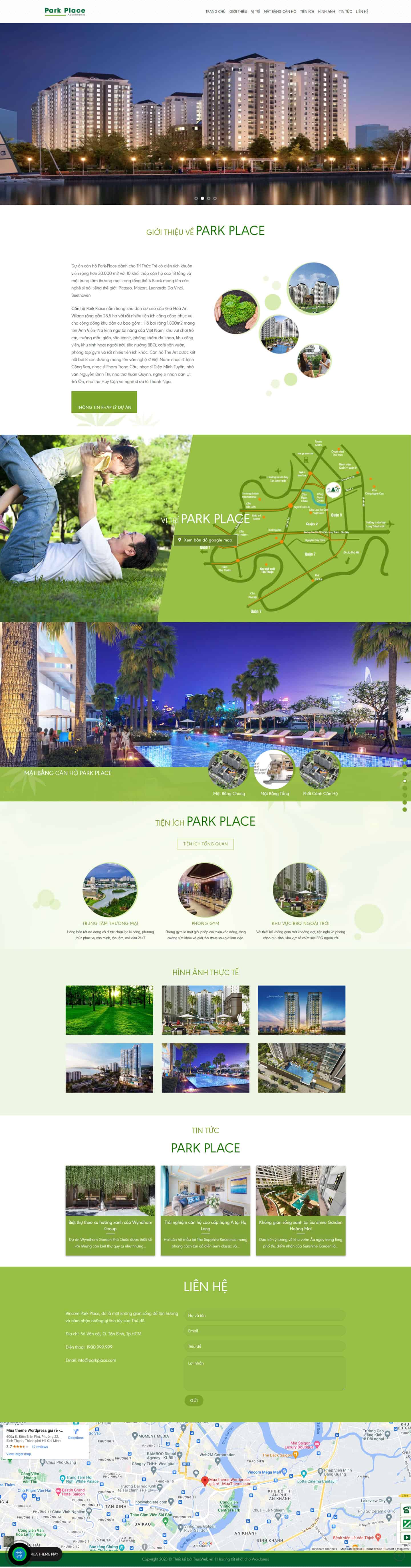 Theme giới thiệu dự án bất động sản mẫu số 7 2