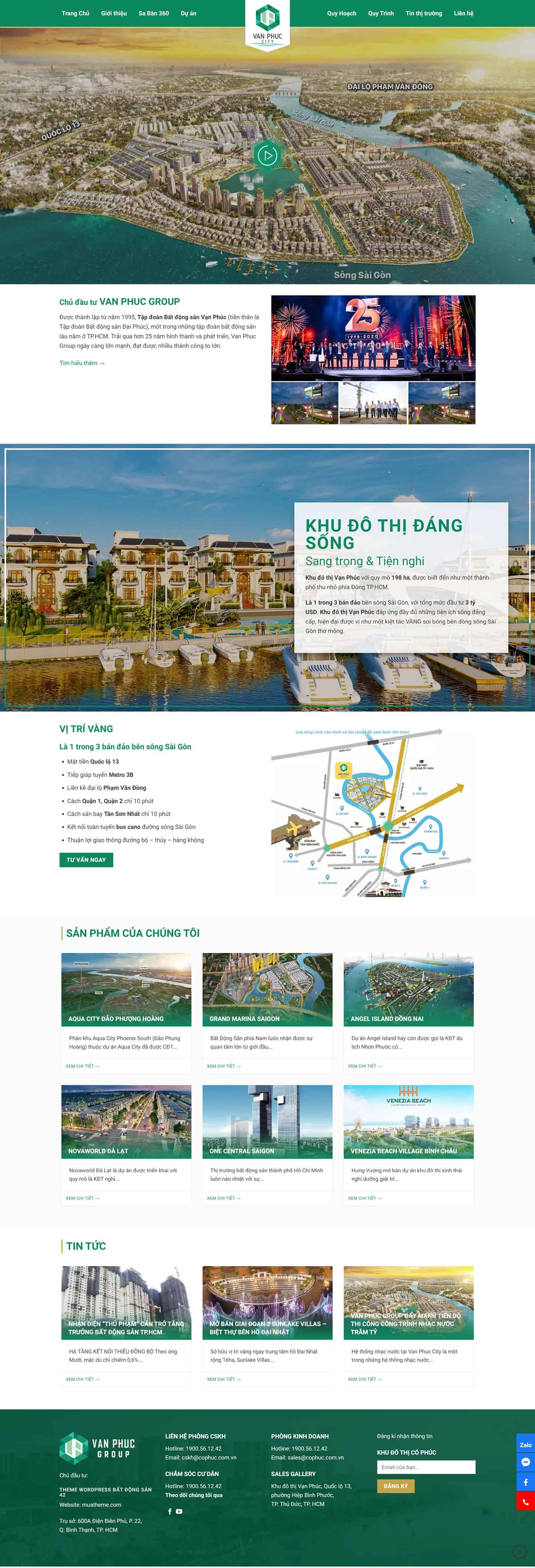 Theme landing page bất động sản đẹp – số 42 2