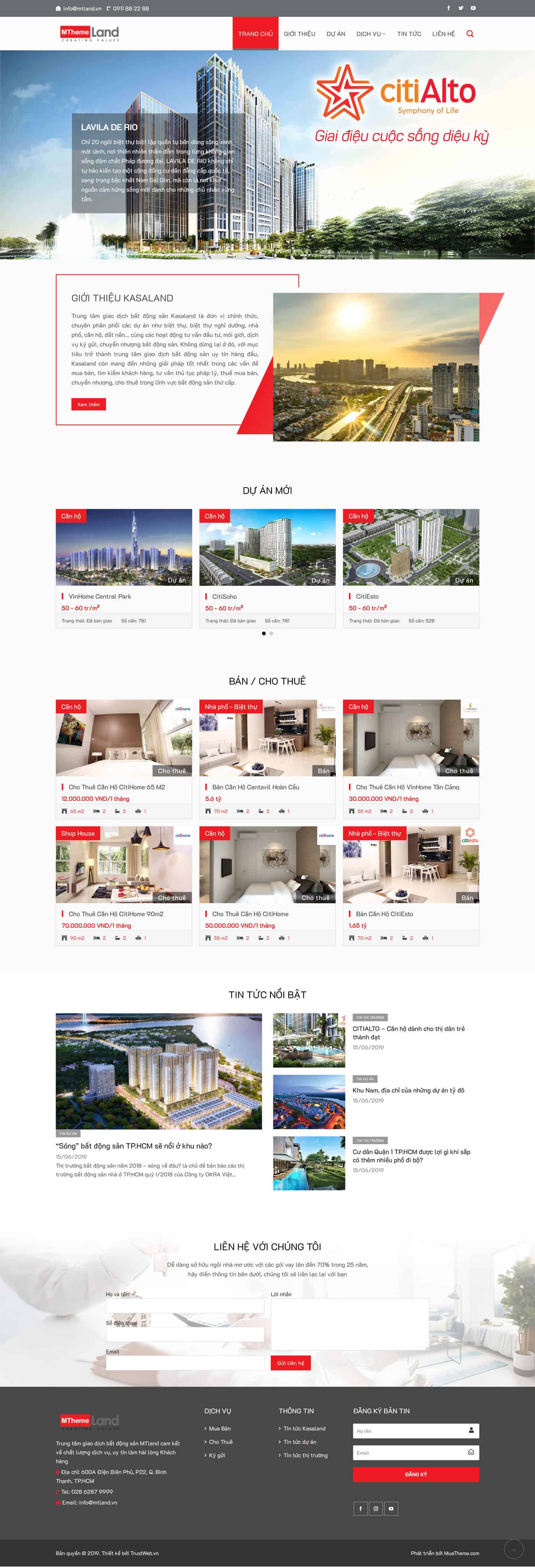 Theme sàn giao dịch bất động sản mẫu số 20 2