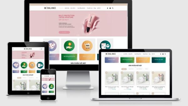 Theme bán mỹ phẩm mẫu số 17