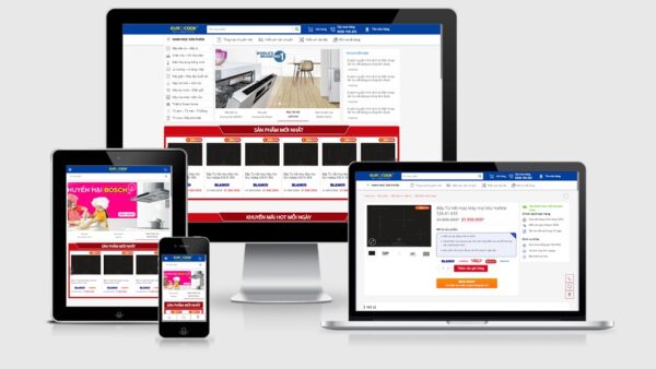 Theme bán thiết bị bếp mẫu số 3