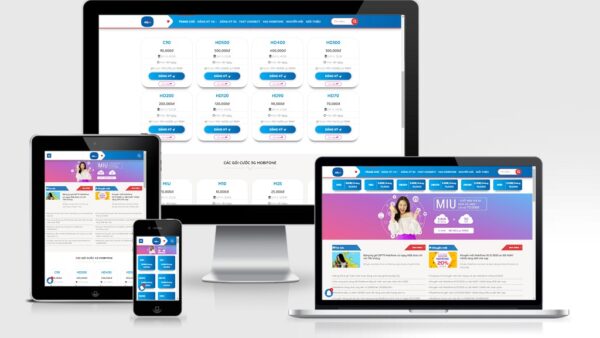 Theme bán gói cước data 4G, 3G