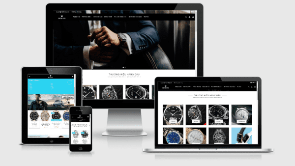 Theme bán đồng hồ đẹp tuyệt vời