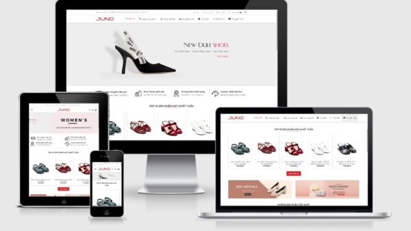 Theme bán giày dép thời trang mẫu số 3