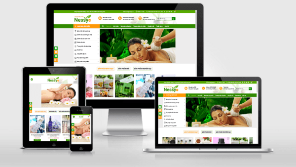 Theme bán mỹ phẩm đã Việt hóa tuyệt đẹp