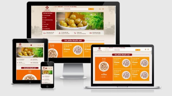 Theme bán ô mai, đồ ăn vặt, quà tặng, bánh kẹo