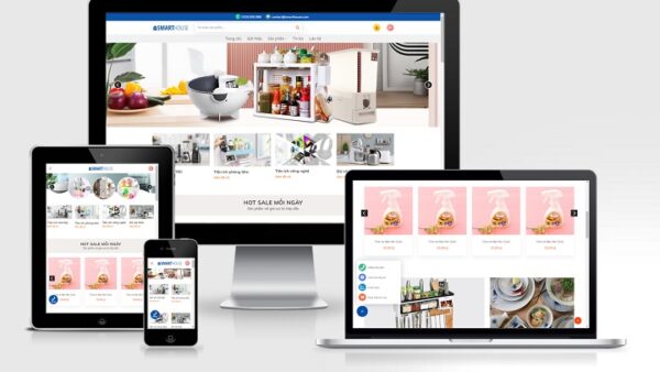 Theme bán sản phẩm tiện ích gia dụng