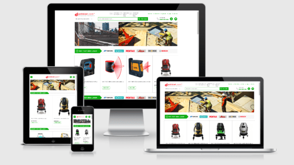 Theme bán thiết bị đo đạc