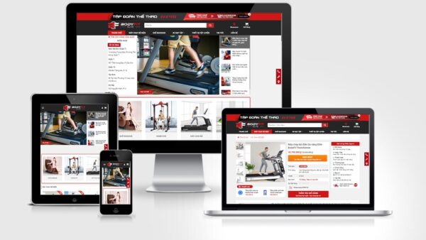 Theme máy tập chạy, ghế massage, dụng cụ thể thao BodyFit