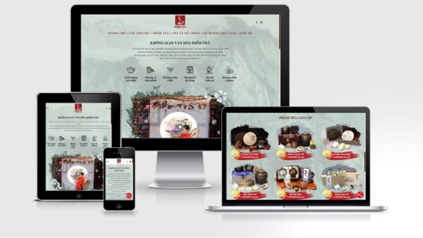 Theme bán trà xanh đặc sản số 1