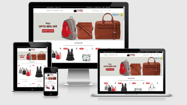 Theme bán túi xách thời trang nam nữ tuyệt đẹp