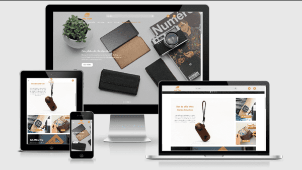 Theme bán ví da thời trang đẹp tuyệt vời