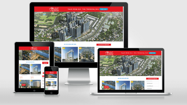 Theme bất động sản – Mẫu số 2