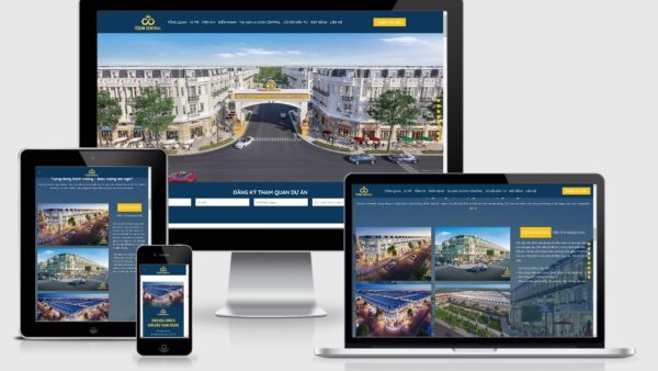 Theme Landing Page bất động sản mẫu Icon City