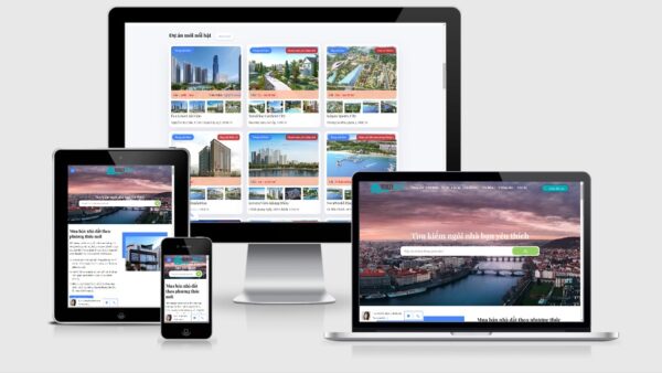 Theme bất động sản cao cấp mẫu số 35