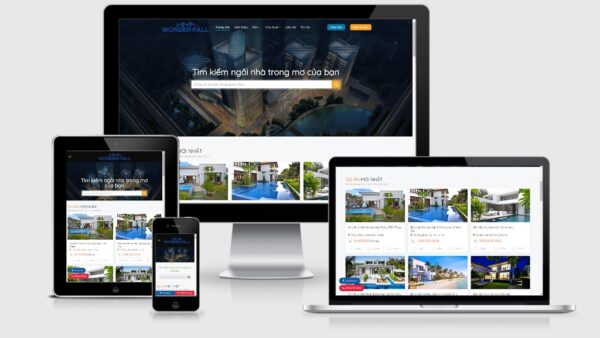 Theme cho thuê – bán bất động sản mẫu số 37