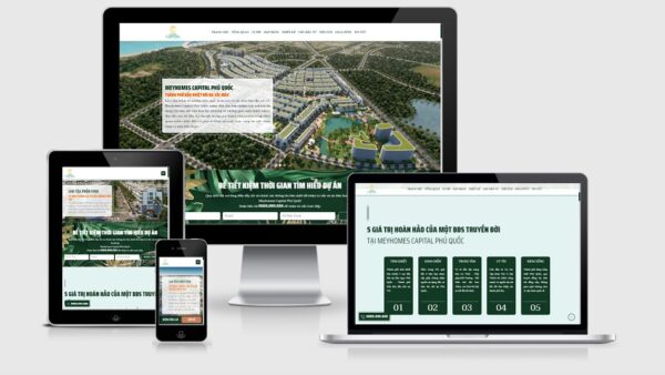 Theme bất động sản mẫu số 44 – Hưng Phát Land