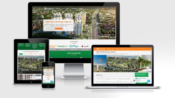 Theme bất động sản mẫu số 45 – Hưng Phát Land