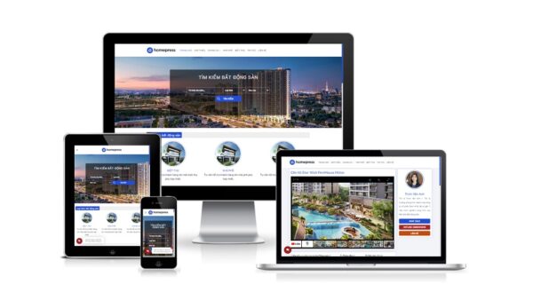 Theme bất động sản mẫu số 49