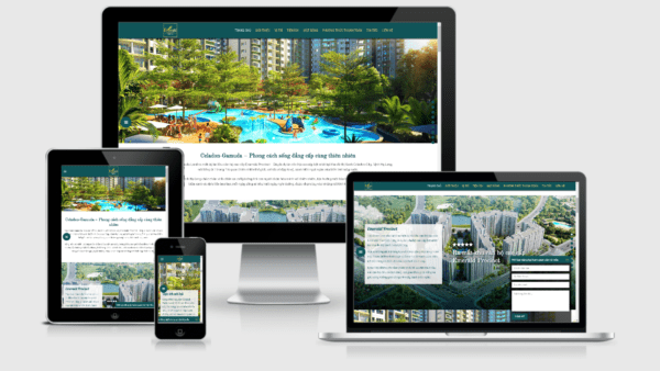 Theme bất động sản mẫu số 10 – Dự án Celadon Gamuda