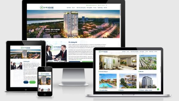 Theme bất động sản nhiều dự án mẫu số 19