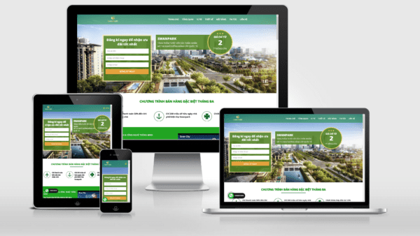 Theme bất động sản giới thiệu dự án Swan City
