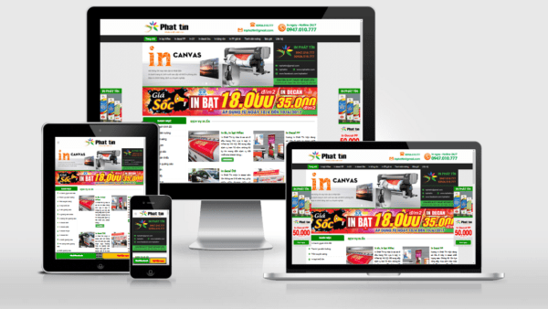 Theme công ty in Hiflex – dịch vụ in ấn – thiết kế đồ họa