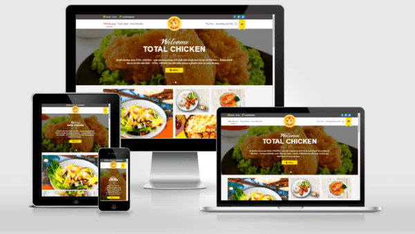 Theme cửa hàng gà rán full code + Việt hóa