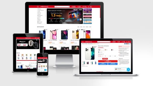 Theme bán điện thoại mẫu số 4 – CellphoneS