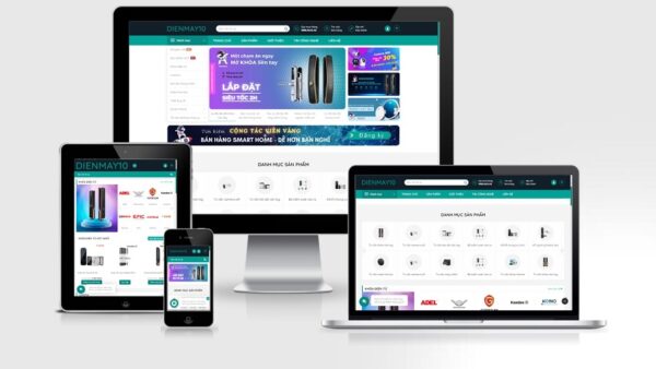 Theme điện máy mẫu số 10