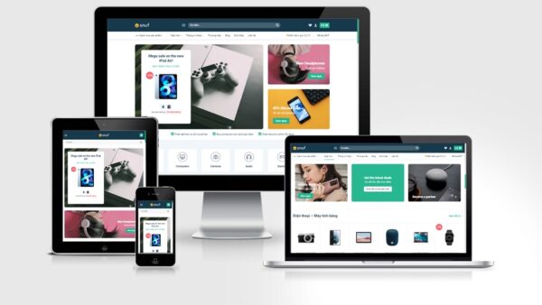 Theme điện máy mẫu số 8