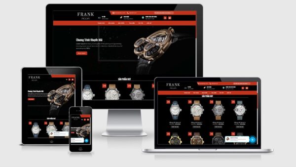 Theme bán đồng hồ mẫu số 2