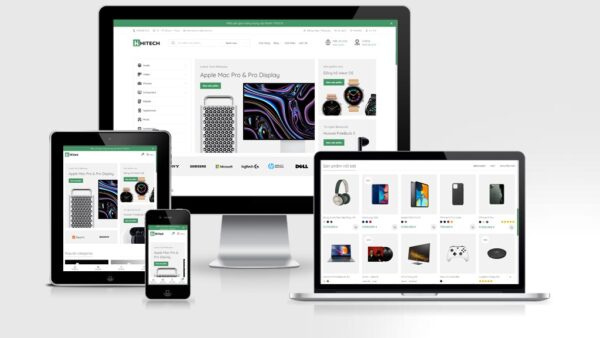 Theme thương mại điện tử mẫu số 4