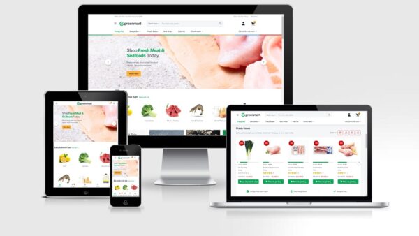 Theme thực phẩm mẫu số 1