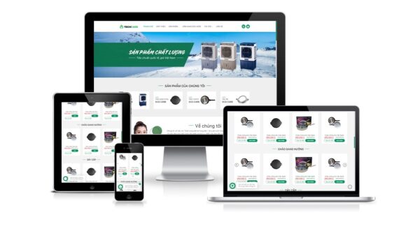 Theme Bán Đồ Dân Dụng, Gia Dụng Techcare
