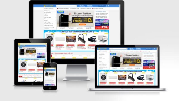 Theme giống điện máy xanh – Đẹp, chuyên nghiệp