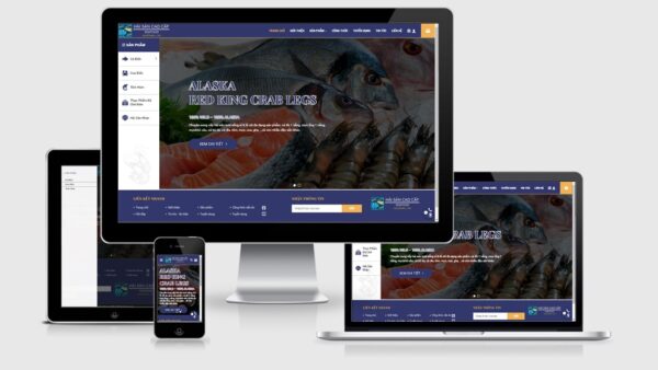 Theme bán hải sản tươi sống cao cấp số 2