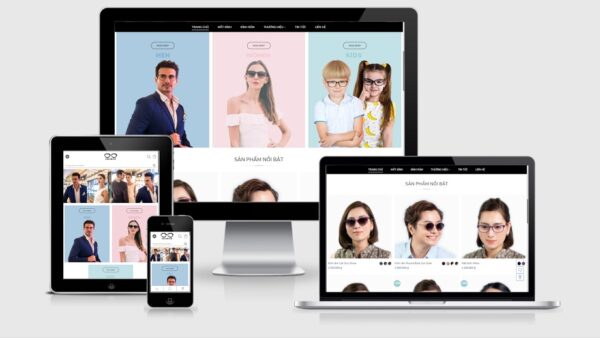 Theme bán mắt kính thời trang mẫu số 2